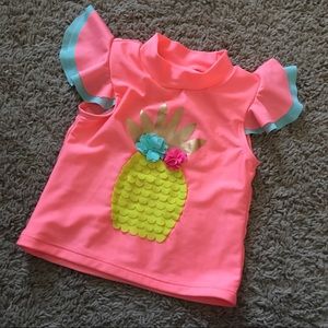 Wetsuit Club Pineapple Rash Guard Top